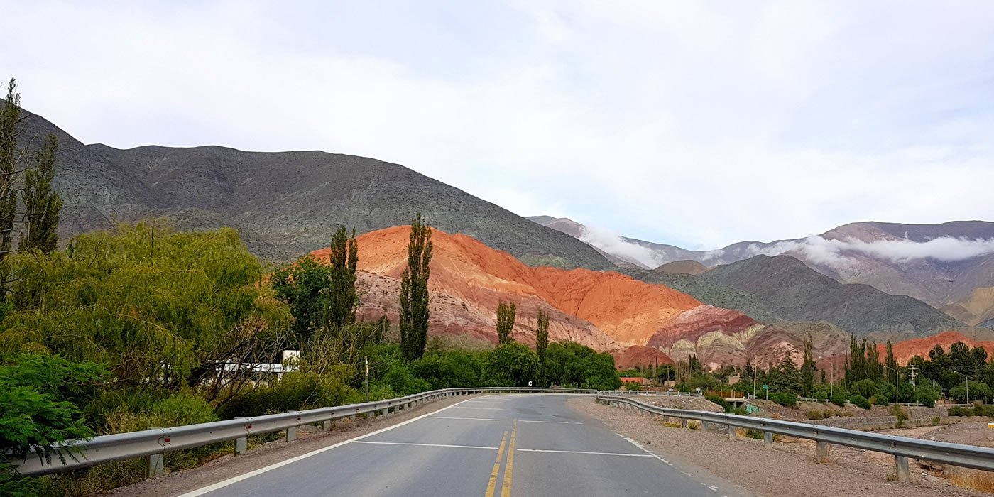 Quebrada de Humahuaca desde Salta